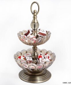 شکلات خوری دو طبقه طرح پولک