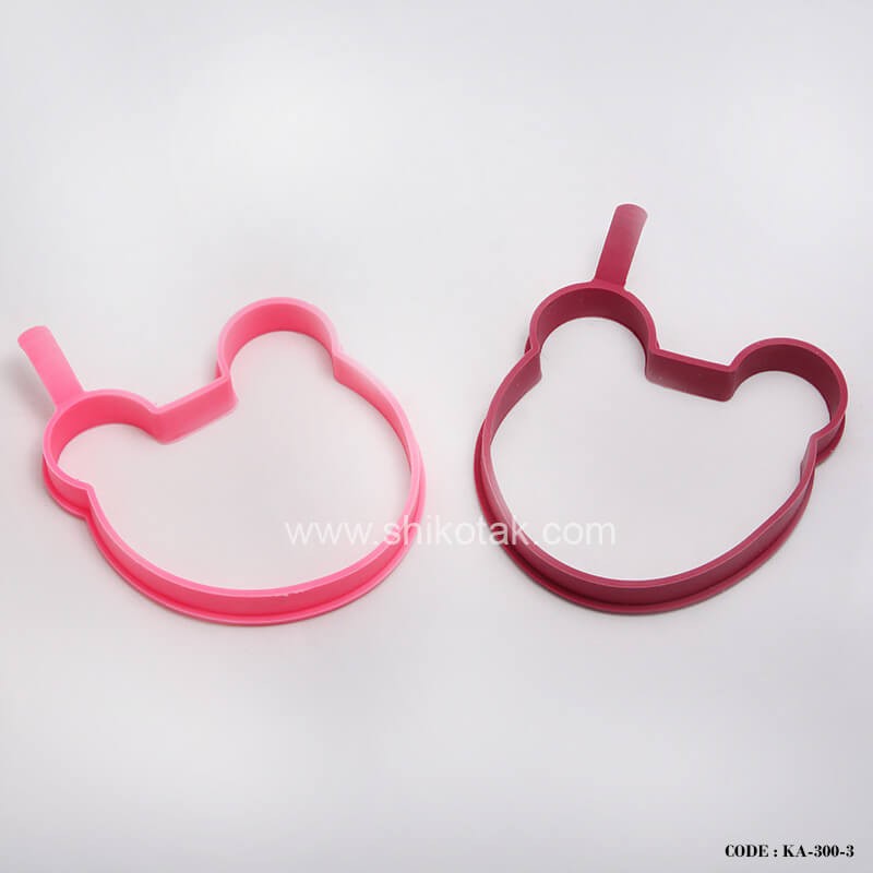 قالب تخم مرغ سیلیکونی طرح خرس