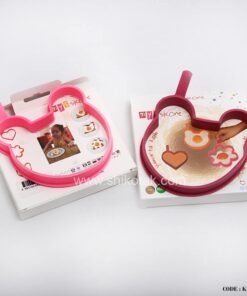 قالب تخم مرغ سیلیکونی طرح خرس