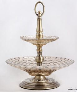 شکلات خوری دو طبقه طرح توپی