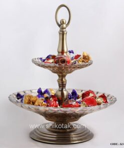 شکلات خوری دو طبقه طرح توپی