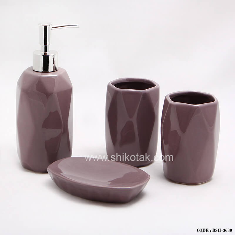 سرویس جا صابونی طرح مشبک کالباسی