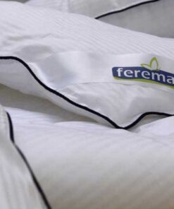 لحاف  لایت یک نفره  راه باریک سفید Ferema