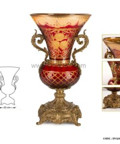 گلدان تزئینی پایه برنز سری932