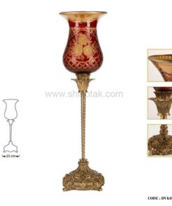 شمعدان سلطنتی کوتاه مدل لاله عباسی سری812