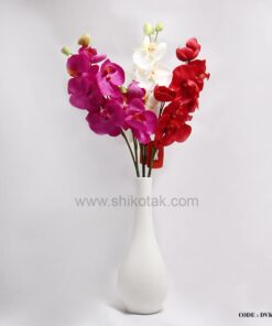 گلدان سفید سرامیکی مدل کوزه ای