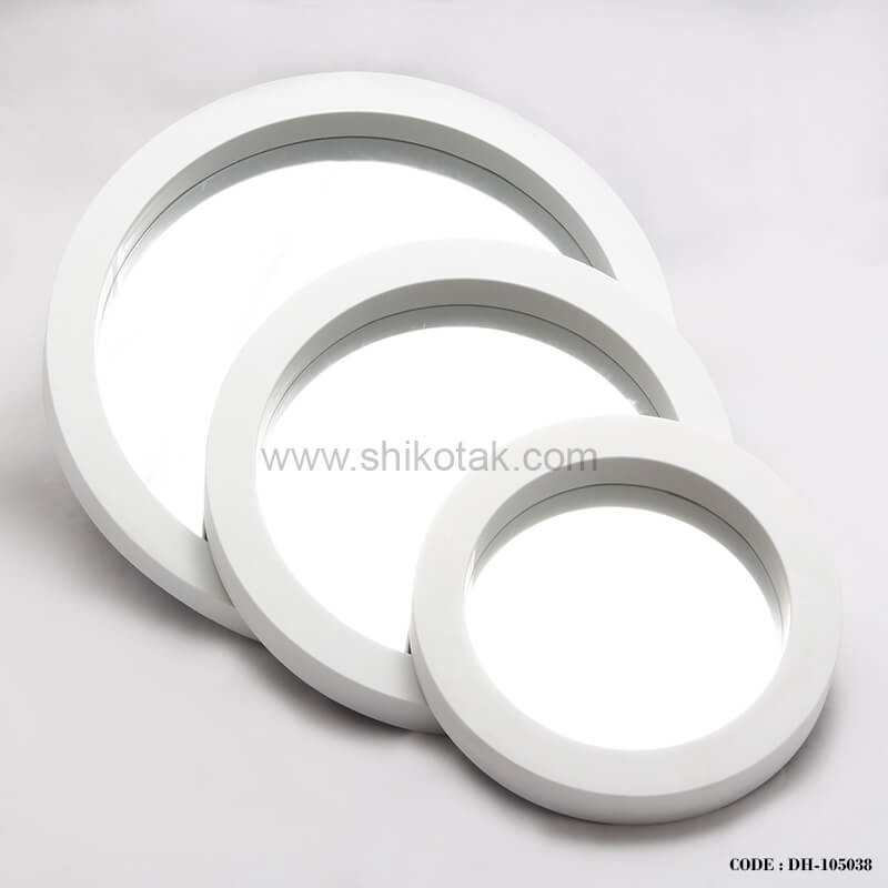 آینه گرد سه تایی فانتزی