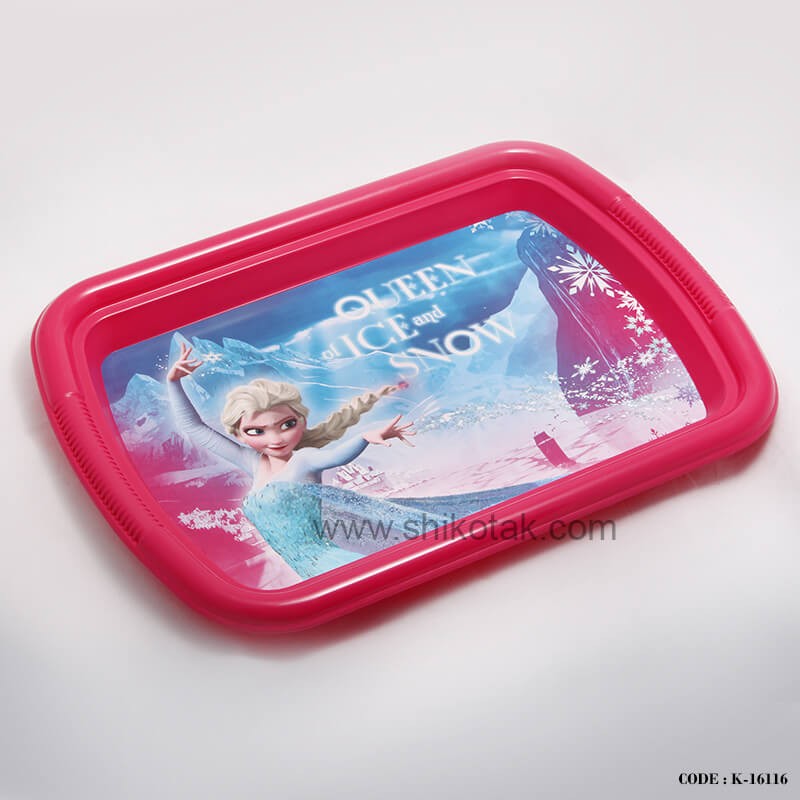 سینی قرمز طرح فروزن