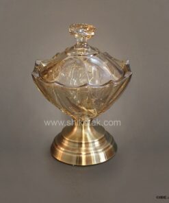 آجیل خوری پایه برنز در دار سری6