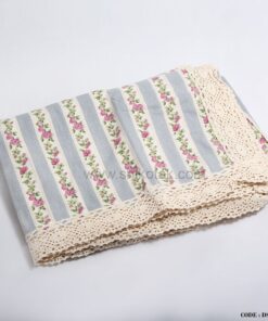 رومیزی ناهار خوری شش نفره طرح گل سرخ