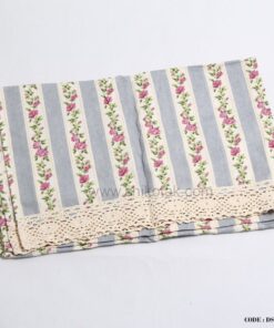 رومیزی ناهار خوری شش نفره طرح گل سرخ