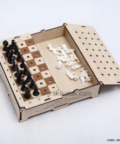 شطرنج چوبی تاشو