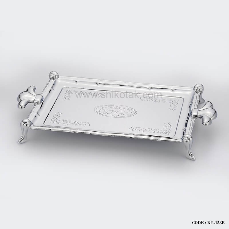 دیس سینی جم کروم طرحدار