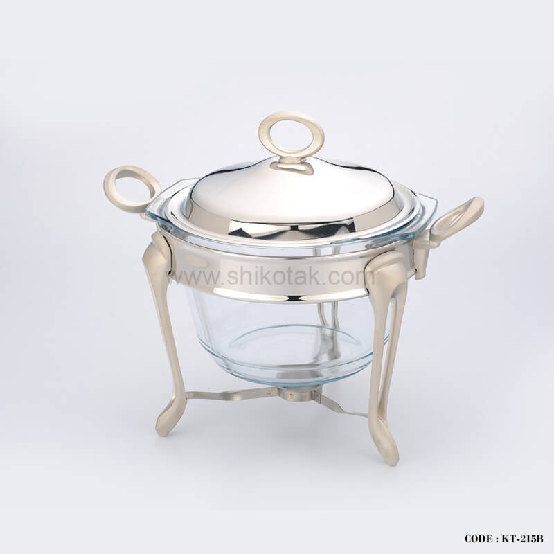 سوپ خوری استیل مدل حلقه ای سایز بزرگ