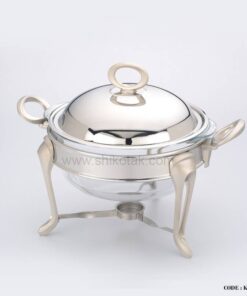 سوپ خوری استیل مدل حلقه ای سایز متوسط