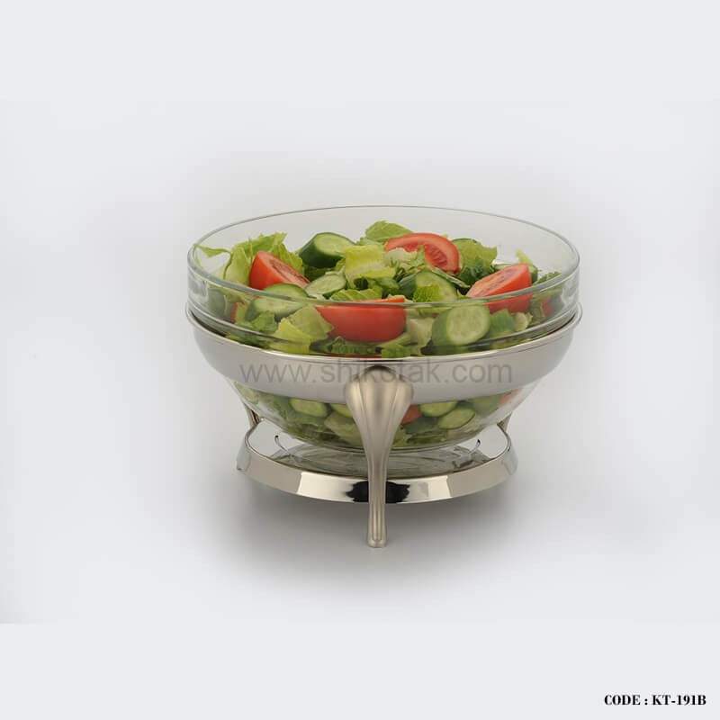 سالاد خوری سه لیتری پایه دار