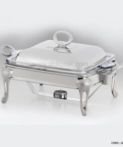 سوفله خوری سیلور مربع مدل حلقه ای بزرگ