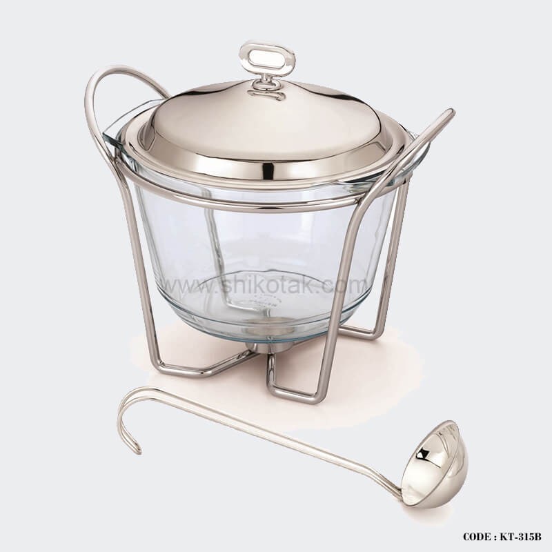 سوپ خوری استیل طرح میله ای