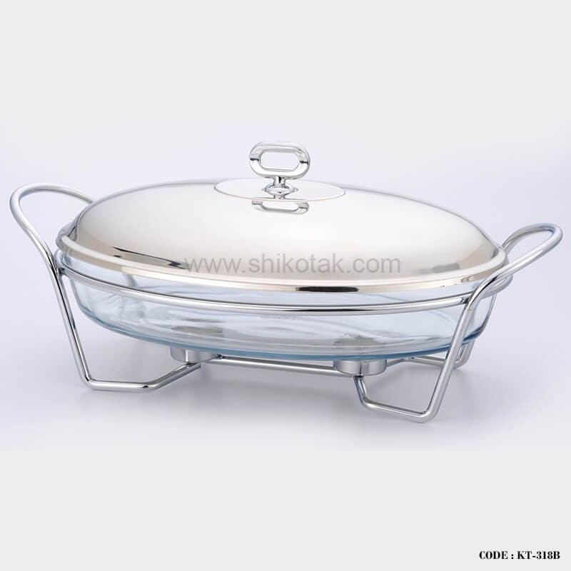 سوفله خوری استیل بیضی 3 لیتری