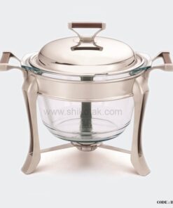 سوپ خوری شمع دار طرح چوب