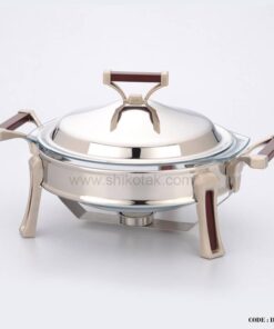 خورشت خوری شمع دار طرح چوب