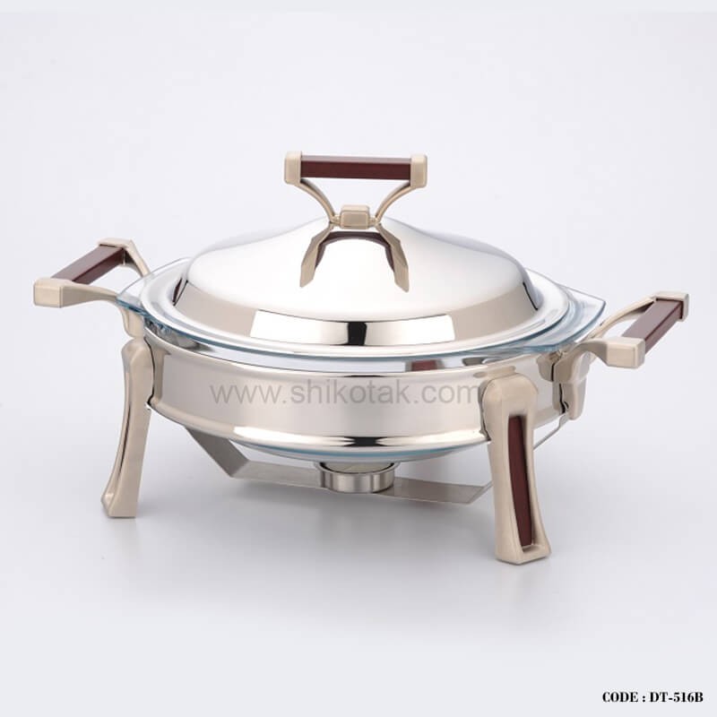 خورشت خوری شمع دار طرح چوب