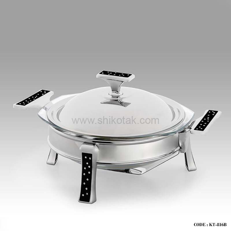 ظرف سوپ خوری 2 لیتری نگین دار