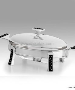 سوفله خوری بیضی نگین دار سایز متوسط