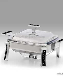 سوفله خوری مربع نگین دار