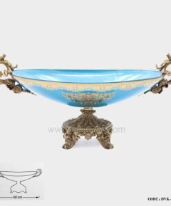 ظروف دکوری داخل بوفه آبی بزرگ سری 085