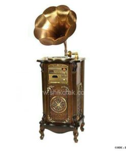 گرامافون مبله قهوه ای سری 2501