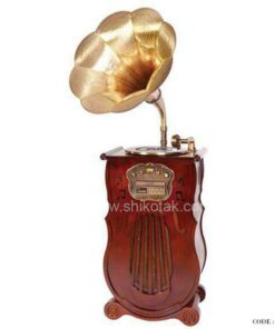 گرامافون فلش خور چوبی سری 077