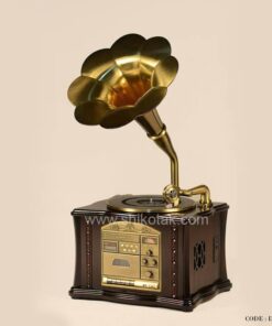 گرامافون رومیزی والتر قهوه ای سری 078A