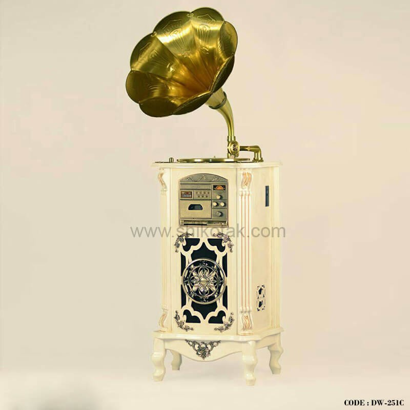 گرامافون ایستاده با طراحی لوکس کلاسیک سری2501C