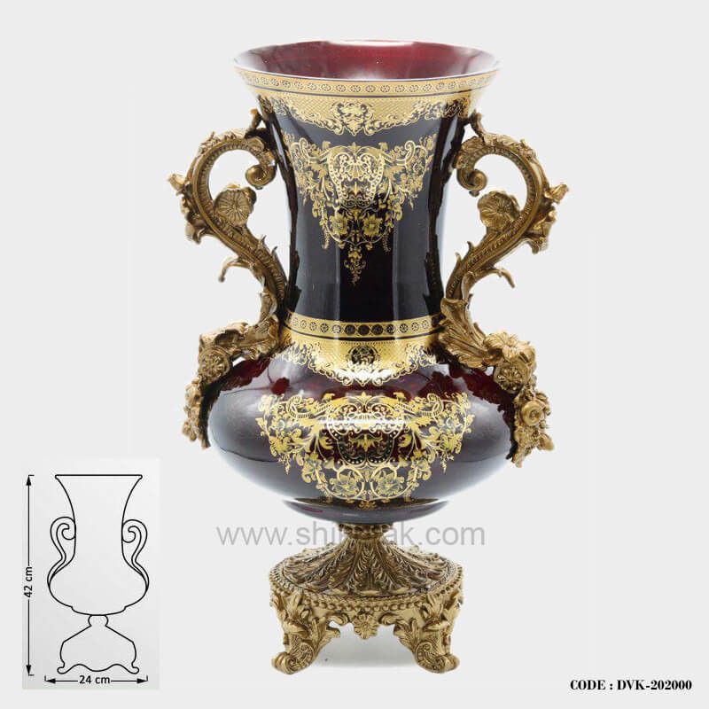 گلدان اشرافی تزئینی سری 202