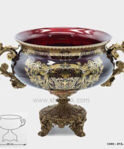 ظرف میوه خوری دکوری بزرگ سری 076