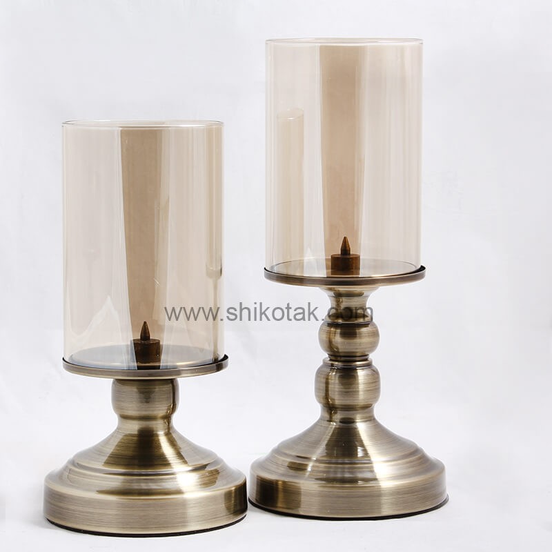 شمعدان برنز مدرن