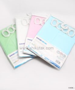 پرده حمام طرح ساده سبز