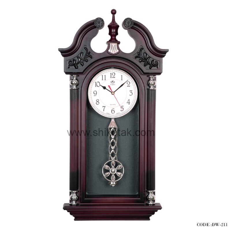ساعت دیواری لوکس پاندول دار سری 211