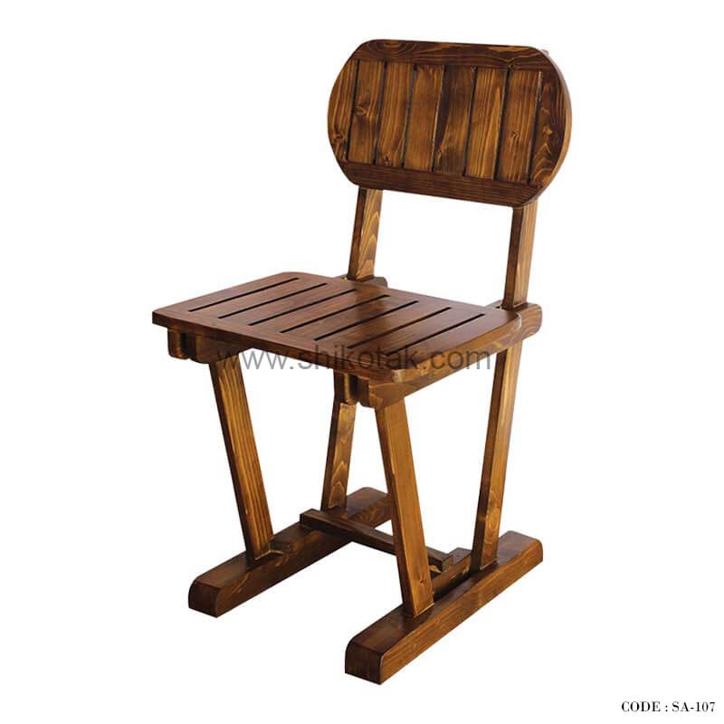 صندلی غذاخوری چوبی سری 107