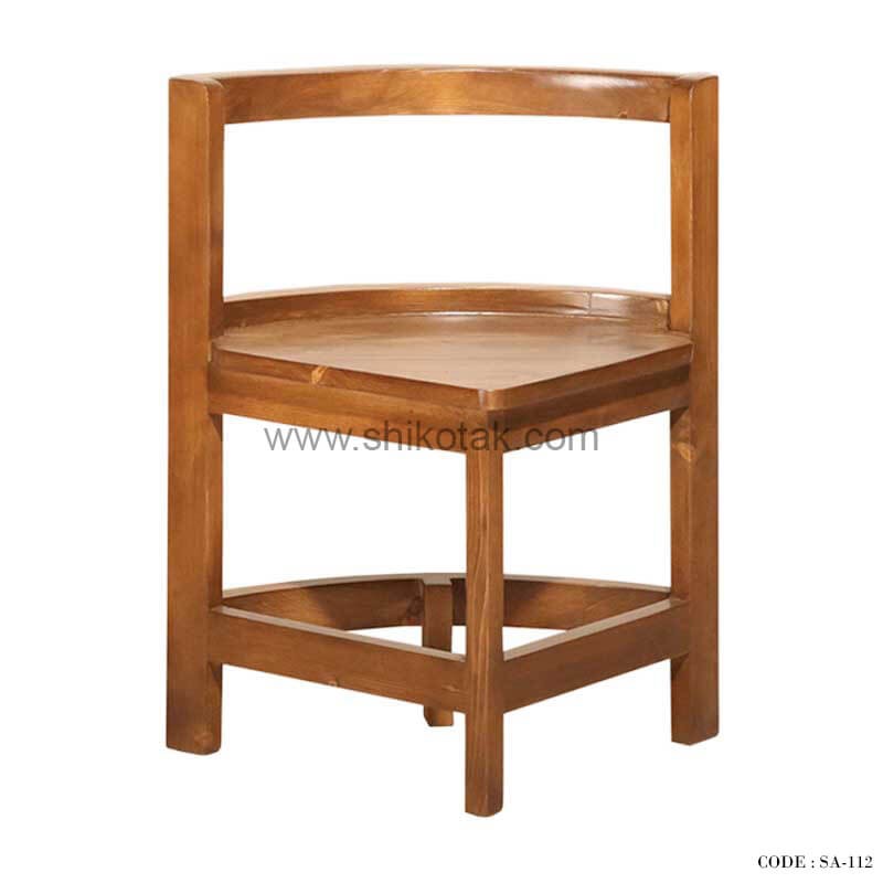 صندلی کم جا چوبی سری 112