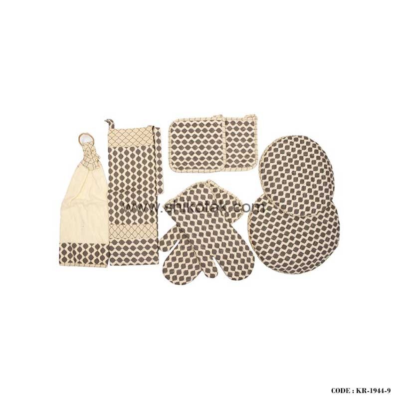 ست آشپزخانه طرح کندو 8 تیکه