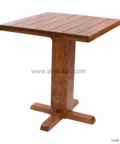 میز ناهارخوری دو نفره چوبی مستطیل سری 402