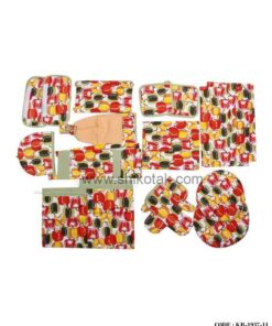 ست کامل پارچه ای آشپزخانه طرح فلفل دلمه