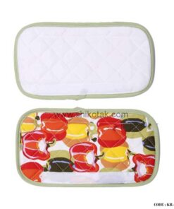 ست کامل پارچه ای آشپزخانه طرح فلفل دلمه