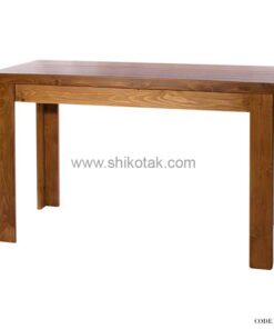 میز ناهارخوری کشودار چوبی بلند سری 414D