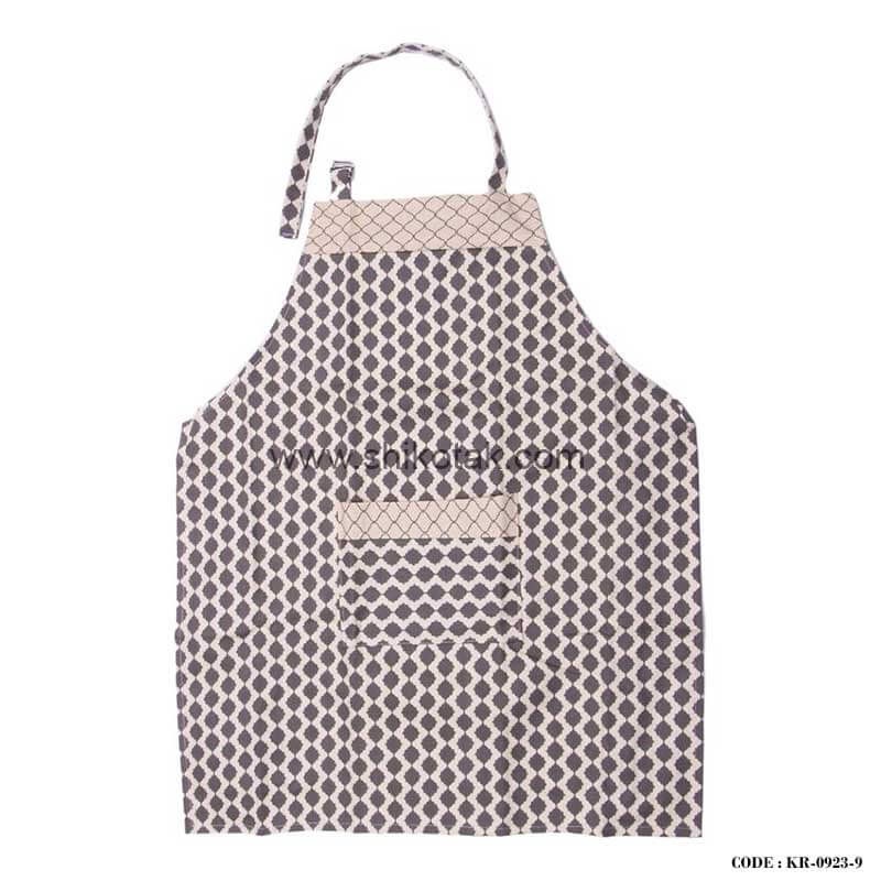 پیشبند پارچه ای آشپزخانه طرح کندو