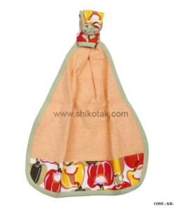 حوله دستی آشپزخانه طرح فلفل دلمه