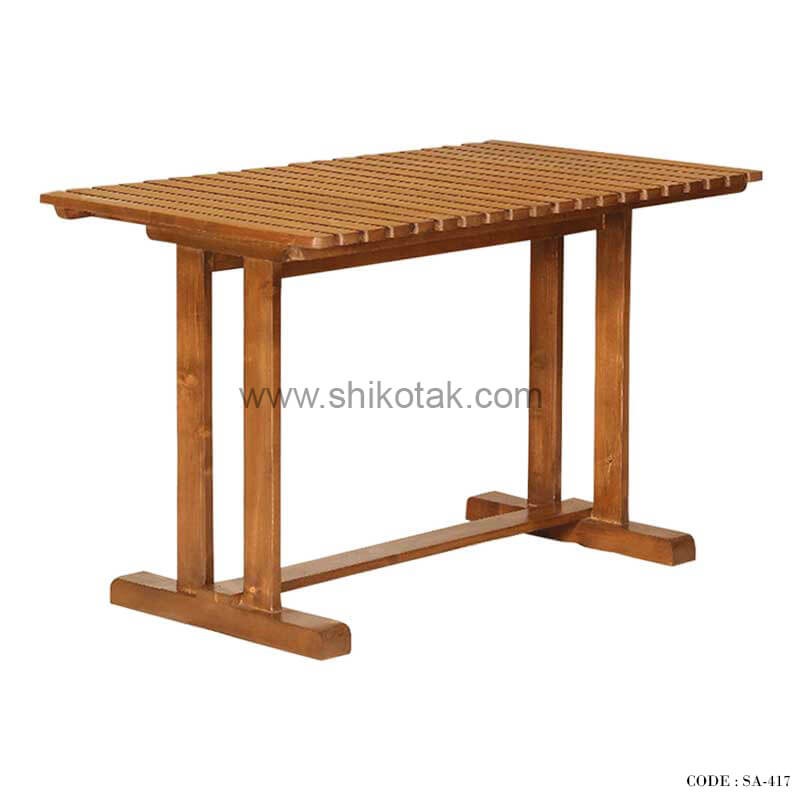 میز مستطیلی چوبی سری 417