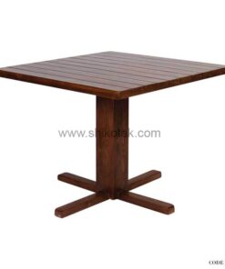 میز ناهار خوری مربع چوبی سری 419